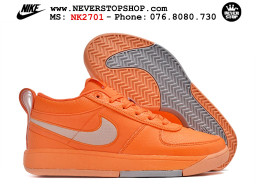 Giày bóng rổ cổ thấp Nike Book 1 Cam Xám nam nữ chuyên outdoor replica 1:1 like auth real chính hãng giá rẻ tốt nhất tại NeverStopShop.com HCM