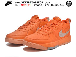 Giày bóng rổ cổ thấp Nike Book 1 Cam Xám nam nữ chuyên outdoor replica 1:1 like auth real chính hãng giá rẻ tốt nhất tại NeverStopShop.com HCM