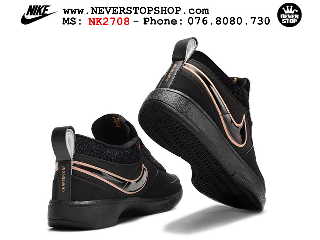 Giày bóng rổ cổ thấp Nike Book 1 Đen Hồng nam nữ chuyên outdoor replica 1:1 like auth real chính hãng giá rẻ tốt nhất tại NeverStopShop.com HCM