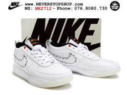 Giày bóng rổ cổ thấp Nike Book 1 Trắng Đen nam nữ chuyên outdoor replica 1:1 like auth real chính hãng giá rẻ tốt nhất tại NeverStopShop.com HCM