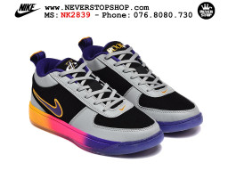 Giày bóng rổ cổ thấp Nike Book 1 Xám Tím nam nữ chuyên outdoor replica 1:1 like auth real chính hãng giá rẻ tốt nhất tại NeverStopShop.com HCM