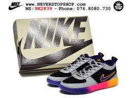 Giày bóng rổ cổ thấp Nike Book 1 Xám Tím nam nữ chuyên outdoor replica 1:1 like auth real chính hãng giá rẻ tốt nhất tại NeverStopShop.com HCM
