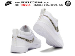 Giày bóng rổ cổ thấp Nike Book 1 Trắng Đen nam nữ chuyên outdoor replica 1:1 like auth real chính hãng giá rẻ tốt nhất tại NeverStopShop.com HCM