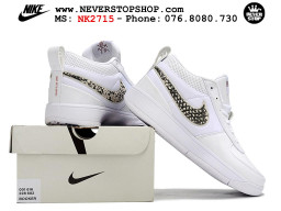 Giày bóng rổ cổ thấp Nike Book 1 Trắng Đen nam nữ chuyên outdoor replica 1:1 like auth real chính hãng giá rẻ tốt nhất tại NeverStopShop.com HCM