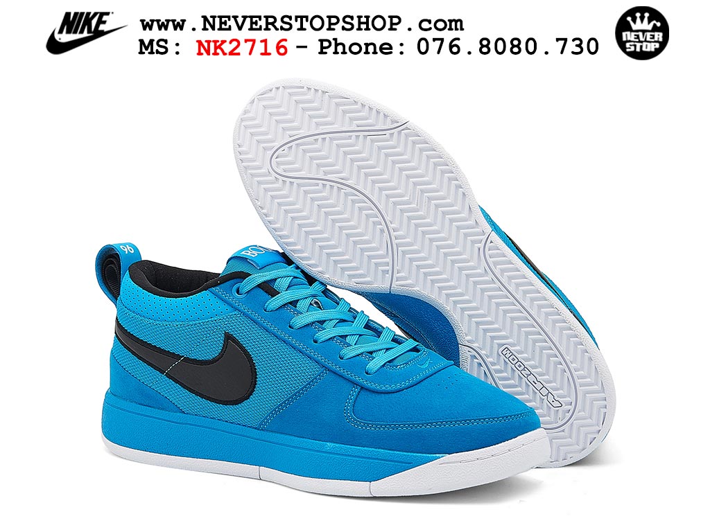 Giày bóng rổ cổ thấp Nike Book 1 Xanh Dương Đen nam nữ chuyên outdoor replica 1:1 like auth real chính hãng giá rẻ tốt nhất tại NeverStopShop.com HCM