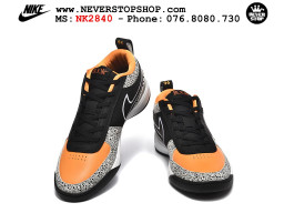 Giày bóng rổ cổ thấp Nike Book 1 Đen Nâu nam nữ chuyên outdoor replica 1:1 like auth real chính hãng giá rẻ tốt nhất tại NeverStopShop.com HCM