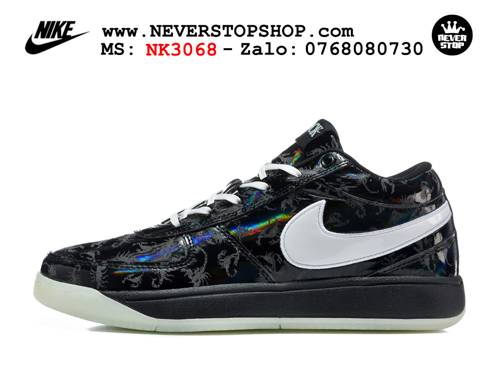 Giày bóng rổ cổ thấp Nike Book 1 Đen Bóng nam nữ chuyên outdoor replica 1:1 like auth real chính hãng giá rẻ tốt nhất tại NeverStopShop.com HCM