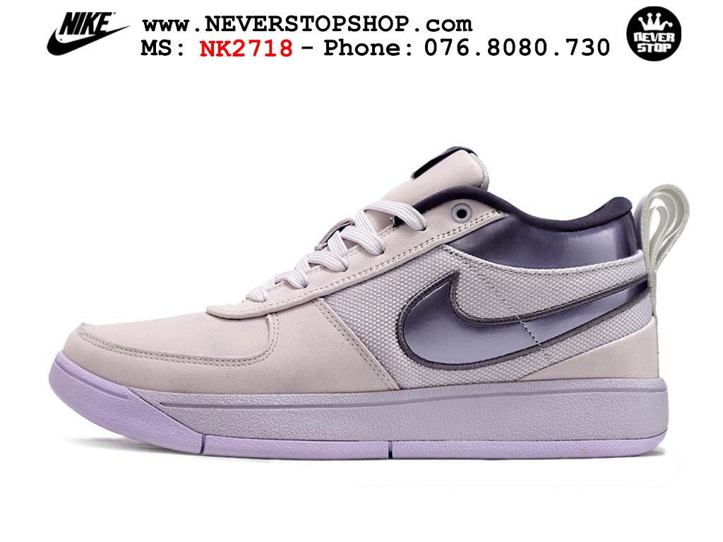 Giày bóng rổ cổ thấp Nike Book 1 Tím nam nữ chuyên outdoor replica 1:1 like auth real chính hãng giá rẻ tốt nhất tại NeverStopShop.com HCM