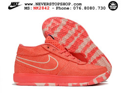 Giày bóng rổ cổ thấp Nike Book 1 Đỏ Hồng nam nữ chuyên outdoor replica 1:1 like auth real chính hãng giá rẻ tốt nhất tại NeverStopShop.com HCM