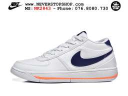Giày bóng rổ cổ thấp Nike Book 1 Trắng Xanh Dương nam nữ chuyên outdoor replica 1:1 like auth real chính hãng giá rẻ tốt nhất tại NeverStopShop.com HCM