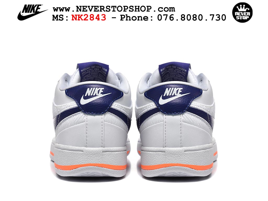 Giày bóng rổ cổ thấp Nike Book 1 Trắng Xanh Dương nam nữ chuyên outdoor replica 1:1 like auth real chính hãng giá rẻ tốt nhất tại NeverStopShop.com HCM