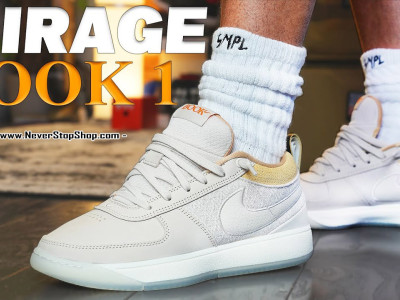 Giày bóng rổ outdoor NIKE BOOK 1 on feet replica 1:1 best quality chất lượng tốt nhất| NeverStopShop.com