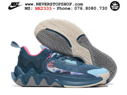 Giày bóng rổ cổ thấp Nike Giannis Immortality 2 Xanh Dương Xám chuyên indoor outdoor replica 1:1 real chính hãng giá rẻ tốt nhất tại NeverStop Sneaker Shop Hồ Chí Minh