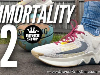 Giày bóng rổ NIKE GIANNIS IMMORTALITY 2 on feet review sfake replica chuẩn chính hãng real giá tốt HCM | NeverStopShop.com
