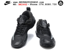 Giày bóng rổ cổ thấp Nike Giannis Immortality 3 Đen Xám chuyên indoor outdoor replica 1:1 real chính hãng giá rẻ tốt nhất tại NeverStop Sneaker Shop Hồ Chí Minh