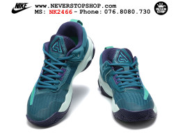 Giày bóng rổ cổ thấp Nike Giannis Immortality 3 Xanh Trắng chuyên indoor outdoor replica 1:1 real chính hãng giá rẻ tốt nhất tại NeverStop Sneaker Shop Hồ Chí Minh