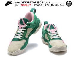 Giày bóng rổ cổ thấp Nike Giannis Immortality 3 Xanh Lá Hồng chuyên indoor outdoor replica 1:1 real chính hãng giá rẻ tốt nhất tại NeverStop Sneaker Shop Hồ Chí Minh