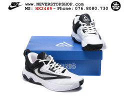 Giày bóng rổ cổ thấp Nike Giannis Immortality 3 Trắng Đen chuyên indoor outdoor replica 1:1 real chính hãng giá rẻ tốt nhất tại NeverStop Sneaker Shop Hồ Chí Minh