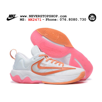 Nike Giannis Immortality 3 White Pink Orange