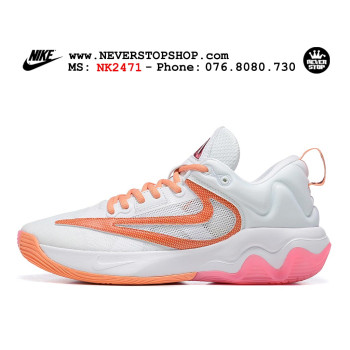 Nike Giannis Immortality 3 White Pink Orange