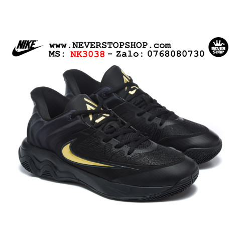 Nike Giannis Immortality 4 Black Metallic Gold
