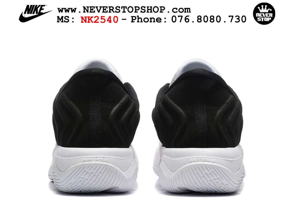 Giày bóng rổ cổ thấp Nike Giannis Immortality 4 Trắng Đen chuyên indoor outdoor replica 1:1 real chính hãng giá rẻ tốt nhất tại NeverStop Sneaker Shop Hồ Chí Minh