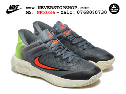 Giày bóng rổ outdoor Nike Giannis Immortality 4 Xám Xanh Cam nhẹ êm cổ thấp đế chống mòn rít sân giá tốt tại NeverStop Basketball Sneaker Shop Giày bóng rổ cổ thấp Nike Giannis Immortality 4 Xám Xanh Cam chuyên indoor outdoor replica 1:1 real chính hãng giá rẻ tốt nhất tại NeverStop Sneaker Shop Hồ Chí Minh