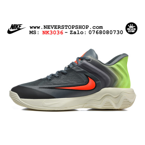 Nike Giannis Immortality 4 Cool Grey Volt Total Crimson 