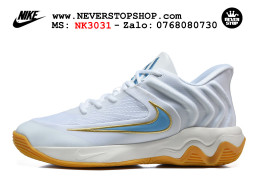 Giày bóng rổ outdoor Nike Giannis Immortality 4 Trắng Xanh nhẹ êm cổ thấp đế chống mòn rít sân giá tốt tại NeverStop Basketball Sneaker Shop Giày bóng rổ cổ thấp Nike Giannis Immortality 4 Trắng Xanh chuyên indoor outdoor replica 1:1 real chính hãng giá rẻ tốt nhất tại NeverStop Sneaker Shop Hồ Chí Minh