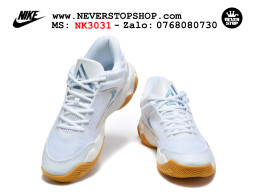 Giày bóng rổ outdoor Nike Giannis Immortality 4 Trắng Xanh nhẹ êm cổ thấp đế chống mòn rít sân giá tốt tại NeverStop Basketball Sneaker Shop Giày bóng rổ cổ thấp Nike Giannis Immortality 4 Trắng Xanh chuyên indoor outdoor replica 1:1 real chính hãng giá rẻ tốt nhất tại NeverStop Sneaker Shop Hồ Chí Minh