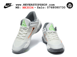 Giày bóng rổ outdoor Nike Giannis Immortality 4 Trắng Xám Đen nhẹ êm cổ thấp đế chống mòn rít sân giá tốt tại NeverStop Basketball Sneaker Shop Giày bóng rổ cổ thấp Nike Giannis Immortality 4 Trắng Xám Đen chuyên indoor outdoor replica 1:1 real chính hãng giá rẻ tốt nhất tại NeverStop Sneaker Shop Hồ Chí Minh