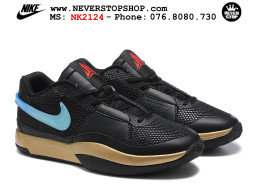 Giày bóng rổ cổ thấp Nike Ja 1 Đen Vàng nam chuyên outdoor replica 1:1 real chính hãng giá rẻ tốt nhất tại NeverStopShop.com HCM