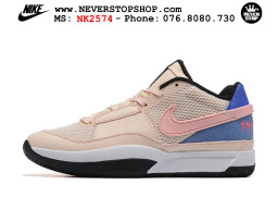 Giày bóng rổ cổ thấp Nike Ja 1 Hồng Xanh Dương nam chuyên outdoor replica 1:1 real chính hãng giá rẻ tốt nhất tại NeverStopShop.com HCM