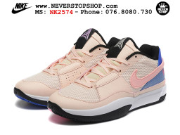 Giày bóng rổ cổ thấp Nike Ja 1 Hồng Xanh Dương nam chuyên outdoor replica 1:1 real chính hãng giá rẻ tốt nhất tại NeverStopShop.com HCM