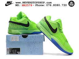 Giày bóng rổ cổ thấp Nike Ja 1 Xanh Lá Đen nam chuyên outdoor replica 1:1 real chính hãng giá rẻ tốt nhất tại NeverStopShop.com HCM