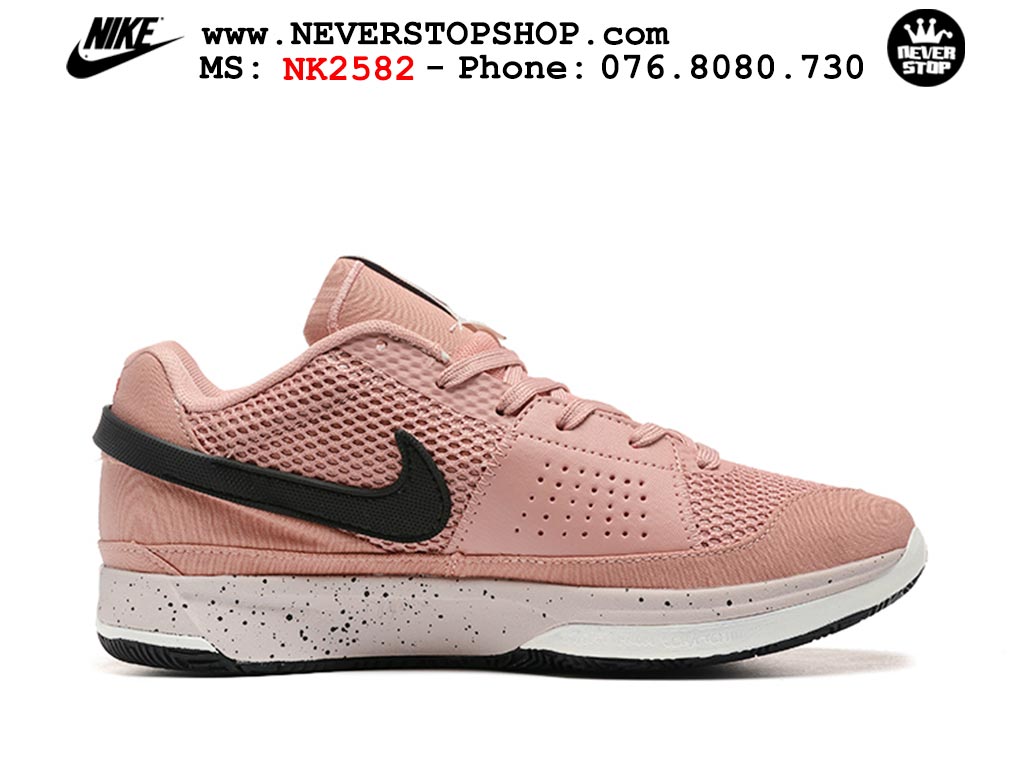 Giày bóng rổ cổ thấp Nike Ja 1 Đỏ Đen nam chuyên outdoor replica 1:1 real chính hãng giá rẻ tốt nhất tại NeverStopShop.com HCM