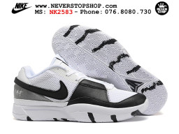 Giày bóng rổ cổ thấp Nike Ja 1 Trắng Đen nam chuyên outdoor replica 1:1 real chính hãng giá rẻ tốt nhất tại NeverStopShop.com HCM