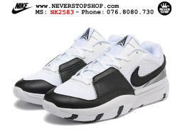 Giày bóng rổ cổ thấp Nike Ja 1 Trắng Đen nam chuyên outdoor replica 1:1 real chính hãng giá rẻ tốt nhất tại NeverStopShop.com HCM