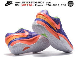 Giày bóng rổ cổ thấp Nike Ja 1 Tím Cam nam chuyên outdoor replica 1:1 real chính hãng giá rẻ tốt nhất tại NeverStopShop.com HCM