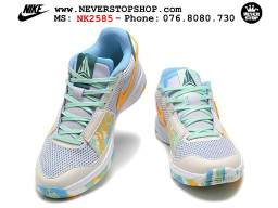 Giày bóng rổ cổ thấp Nike Ja 1 Xanh Dương Cam nam chuyên outdoor replica 1:1 real chính hãng giá rẻ tốt nhất tại NeverStopShop.com HCM