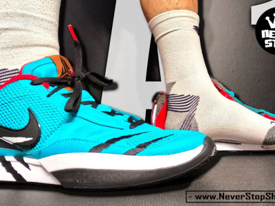 Giày bóng rổ cổ cao NIKE JA 1 on feet hàng chuẩn replica 1:1 giá tốt | NeverStopShop.com