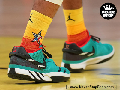 Giày bóng rổ cổ cao NIKE JA 1 on feet hàng chuẩn replica 1:1 giá tốt | NeverStopShop.com