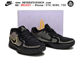 Giày bóng rổ cổ thấp Nike Ja 2 Đen Vàng nam chuyên outdoor replica 1:1 best batch chính hãng giá rẻ tốt nhất tại NeverStopShop.com HCM