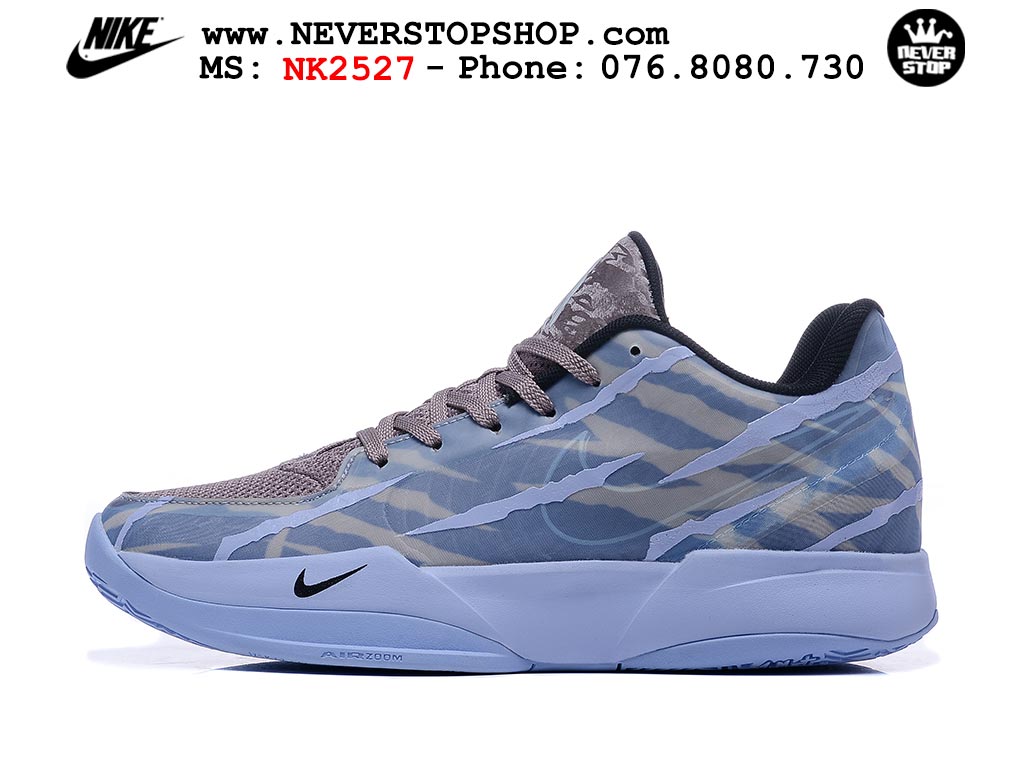 Giày bóng rổ cổ thấp Nike Ja 2 Xanh Dương Tím nam chuyên outdoor replica 1:1 best batch chính hãng giá rẻ tốt nhất tại NeverStopShop.com HCM