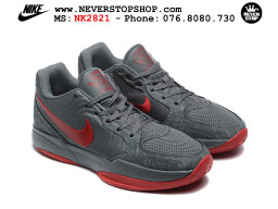 Giày Nike Ja 2 Xám Đỏ bóng rổ nam nữ Ja Morant giá tốt tại NeverStop Basketball Sneaker Shop Giày bóng rổ cổ thấp Nike Ja 2 Xám Đỏ nam chuyên outdoor replica 1:1 best batch chính hãng giá rẻ tốt nhất tại NeverStopShop.com HCM