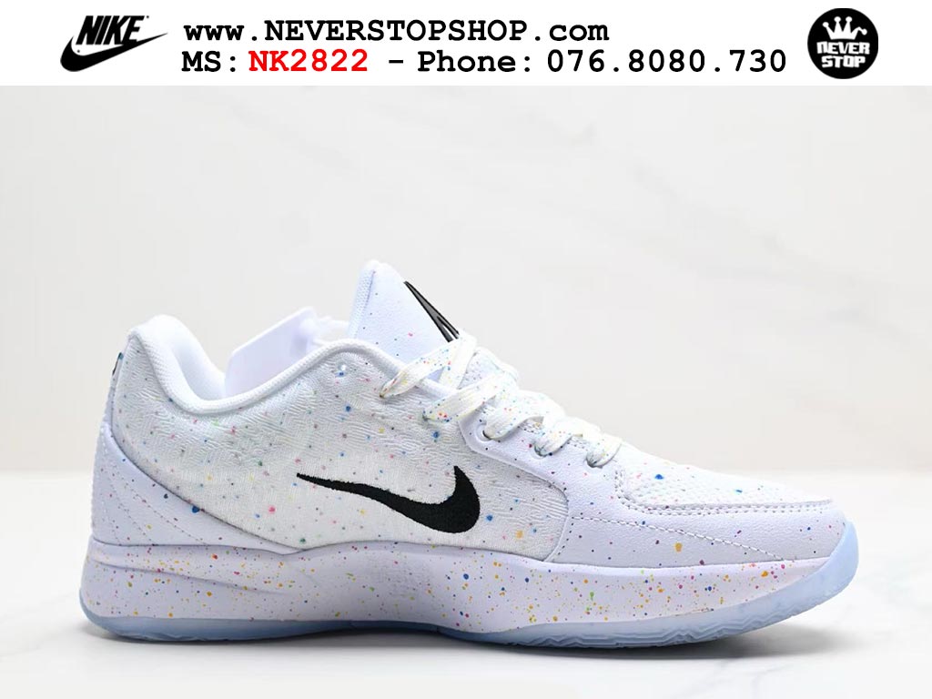 Giày Nike Ja 2 Trắng Vàng bóng rổ nam nữ Ja Morant giá tốt tại NeverStop Basketball Sneaker Shop Giày bóng rổ cổ thấp Nike Ja 2 Trắng Vàng nam chuyên outdoor replica 1:1 best batch chính hãng giá rẻ tốt nhất tại NeverStopShop.com HCM