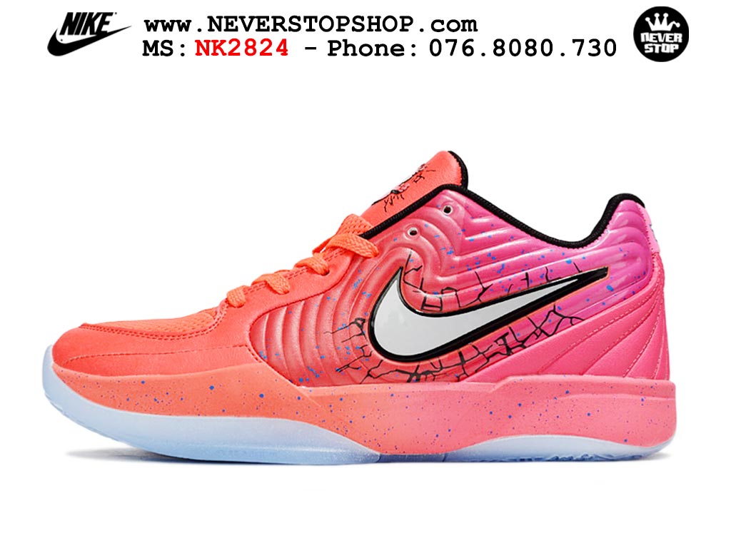 Giày Nike Ja 2 Hồng Cam bóng rổ nam nữ Ja Morant giá tốt tại NeverStop Basketball Sneaker Shop Giày bóng rổ cổ thấp Nike Ja 2 Hồng Cam nam chuyên outdoor replica 1:1 best batch chính hãng giá rẻ tốt nhất tại NeverStopShop.com HCM