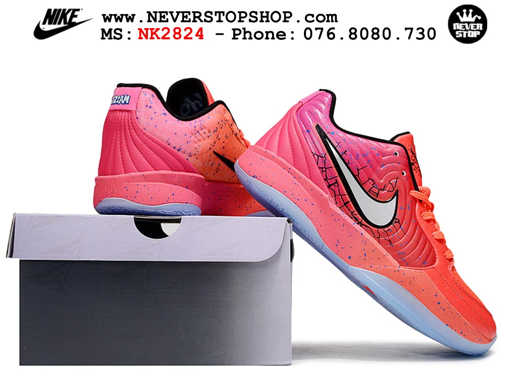 Giày Nike Ja 2 Hồng Cam bóng rổ nam nữ Ja Morant giá tốt tại NeverStop Basketball Sneaker Shop Giày bóng rổ cổ thấp Nike Ja 2 Hồng Cam nam chuyên outdoor replica 1:1 best batch chính hãng giá rẻ tốt nhất tại NeverStopShop.com HCM