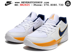 Giày Nike Ja 2 Trắng Vàng bóng rổ nam nữ Ja Morant giá tốt tại NeverStop Basketball Sneaker Shop Giày bóng rổ cổ thấp Nike Ja 2 Trắng Vàng nam chuyên outdoor replica 1:1 best batch chính hãng giá rẻ tốt nhất tại NeverStopShop.com HCM