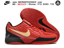 Giày bóng rổ cổ thấp Nike Ja 2 Đỏ Đen nam chuyên outdoor replica 1:1 best batch chính hãng giá rẻ tốt nhất tại NeverStopShop.com HCM